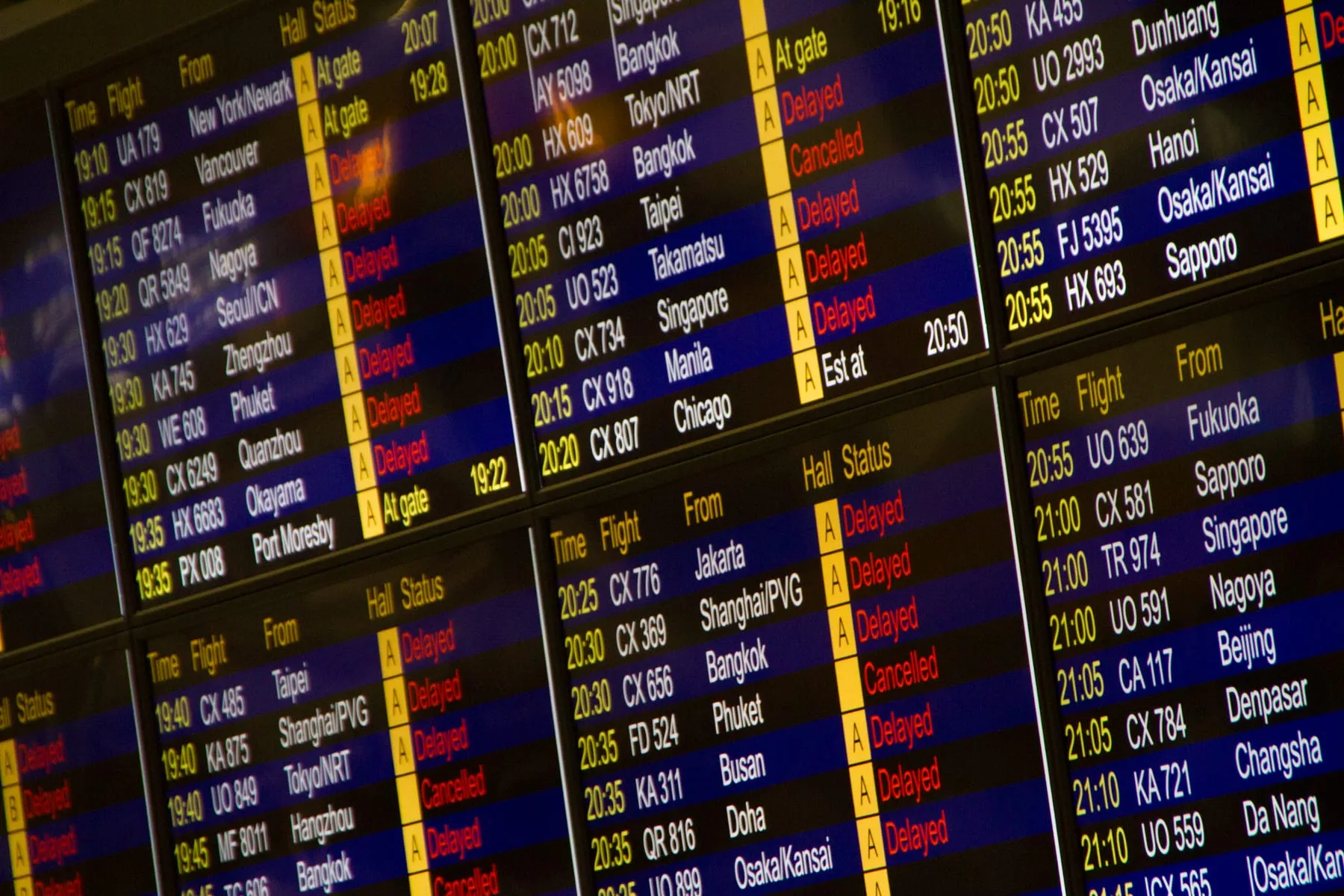 A departures board above a quiet terminal concourse — Frankfurt Airport Departure Concierge & Chauffeur